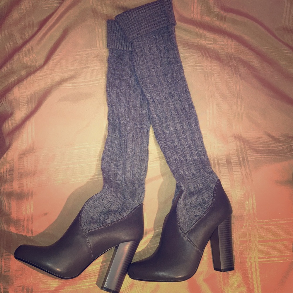 Sweater Boots!